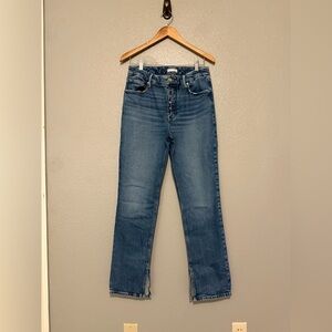 GOOD AMERICAN Side slit jeans 8/29